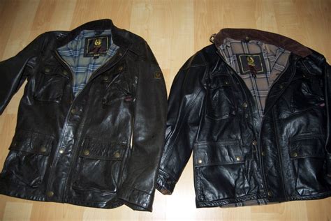 fake belstaff clothing - Belstaff jacket logo.